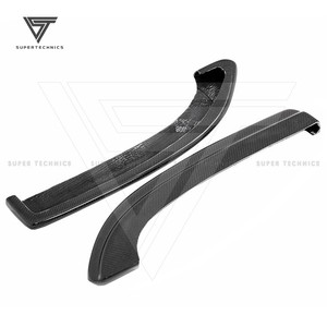 Extensiones de parachoques trasero de fibra de carbono estilo <span class=keywords><strong>MR</strong></span> (tejido liso) para Mitsubishi Lancer Evolution Evo <span class=keywords><strong>7</strong></span> Evo 9 2003-2007 - Product Image 3