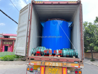 Four de carbonisation Mingyang 2 tonnes à flux d'air, chauffage indirect, pyrolyse haute température, cylindre multi-réservoirs