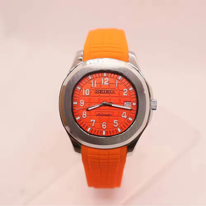 Reloj mecánico automático para hombre de acero inoxidable, resistente al agua hasta 30 m, con logotipo personalizado a precio de mayorista. - Product Image 3