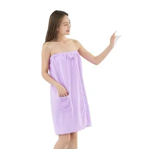 Womens Tata Towel Bras Crop Neck Wrap Lingerie Solid Velvet