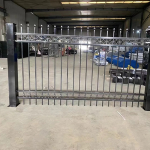 Hoa trang trí và kim cương Top điều chỉnh nhúng nóng mạ kẽm với bột tráng vườn hàng rào cho coutryard - Product Image 6