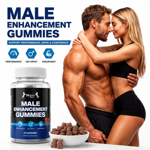 Private Label Thai Herbal Gummies <b>Men's</b> Vitality Energy Support Male Enhancement 10 Gummies OEM ODM Free Samples - Product Image 1