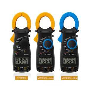 VC3266L + pinza amperometrica digitale amperometro multimetro amperometro a morsetto ad alta precisione 600V AC/DC Ohm voltmetro Tester di tensione di corrente - Product Image 1