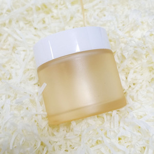 Customized Logo Matte Empty <b>Glass</b> Cosmetic Jar Lid Mini 15ml 20ml 30ml 50ml Face Cream Body Butter <b>Packaging</b> Plastic Screw Cap - Product Image 6