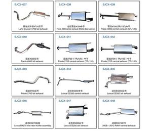 Vente en gros pour Corolla 2004-<span class=keywords><strong>2018</strong></span>, silencieux d'échappement arrière universel, acier inoxydable, accessoires externes, silencieux d'échappement - Product Image 3
