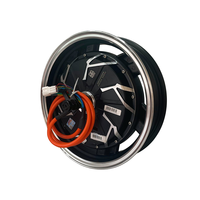 QSMOTOR Motor DC Tanpa Sikat 13 Inci 3000W dengan Efisiensi IE4, Tahan Air IP55, Pemasangan Flens, Torsi 200Nm untuk Sepeda Listrik