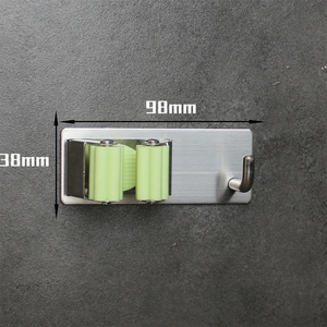 Whosale Easy Storage Magic Sticky <strong>Wall</strong> Mounted Strong <strong>Mop</strong> and Broom Holder - Product Image 4