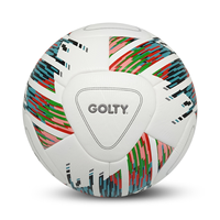 GOLTY SL-3016-2 Taille 5 Poids 410-450G et Circonférence 680-700MM avec Construction Durable Laminée Surface Texturée Football