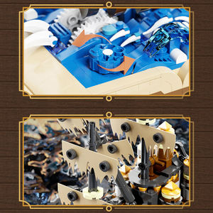 13046 Mary Ship, 1028 Piezas, Rompecabezas de Partículas Pequeñas, Bloques de Construcción, Juego de Juguetes Educativos Unisex para Niños - Product Image 6