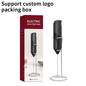 Espumador de Leche Eléctrico Portátil Minimalista, Mini Batidor de Leche Automático con Base - Product Image 5