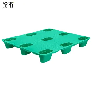 9 Feet 4 Way Entry Polyethylene Pallet Solid Blow Plastic Pallets