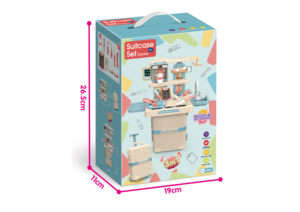 Juego de Juguetes de Imitación <span class=keywords><strong>para</strong></span> Niños, Maleta 3 en 1 con Juguetes de Doctor, Mini Instrumentos Médicos, Mesa de Medicina, Juguetes <span class=keywords><strong>para</strong></span> Niños - Product Image 2