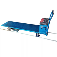 Chariot de récolte électrique à rail roulant pour serre, télécommande sans fil, pour légumes
