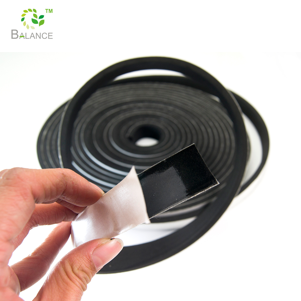 Антивибрационные клейкие резиновые полоски, самоклеящиеся неопреновые твердые резиновые листы, рулонные полоски с клейкой подложкой, неопреновый лист