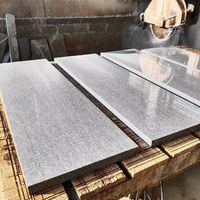 Paneles de Revestimiento de Paredes y Baldosas de Piso a Precios Ultrabajo, Hechos de Piedra de Granito Gris Natural