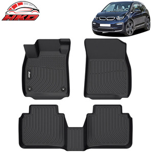 Tapis de sol en TPE pour BMW I01 i3 2014-2019, tapis toutes saisons, 1ère et 2ème rangée, moulé en 3D, imperméable - Product Image 1