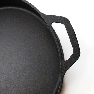 -Experiencia de hierro fundido de utensilios de cocina <span class=keywords><strong>wok</strong></span> profundo grande de sartén - Product Image 4