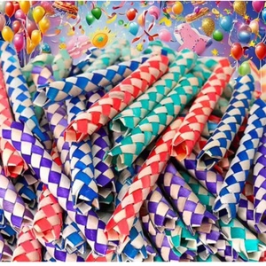 Trampas de Dedos de Bambú Chinas, Juguetes para Masticar para Niños, Recuerdos de Fiesta de Cumpleaños, Rellenos para Bolsas de Diwali y Ramadán - Product Image 1