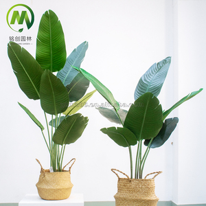 ต้นกล้วยประดิษฐ์รูปนกสวรรค์จำลองสำหรับตกแต่งบ้าน - Product Image 1