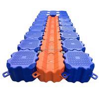 Rampe de quai pour jet ski en HDPE avec charnières 500x500x400mm pour utilisation nautique