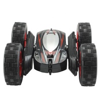 Gran Oferta JJRC D828 Coche de Carreras RC 1/24, Coche de Acrobacias con Control Remoto 2.4G 4WD, Coche de Radiocontrol con Giro 3D de Doble Cara, Juguetes para Niños