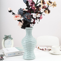 Vases en plastique directement des fabricants, vases de couleur nordique, récipients pour fleurs sèches et humides, arts et artisanat décoratifs