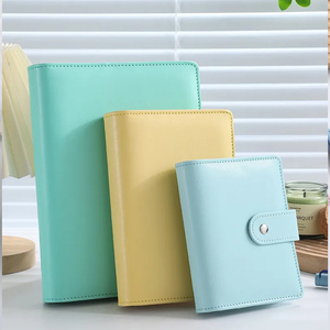 Venta al por mayor Macaron PU cuero personalizado planificador cuaderno presupuesto organizador Agenda - Product Image 4