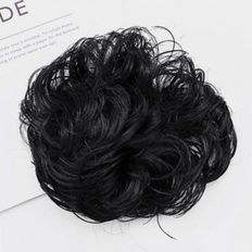 Fascia per capelli nera rialzata per Chignon Giblets accessori per capelli - Product Image 1