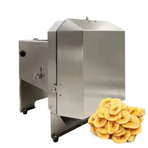 Máquina de corte de banana multi-chips, fatiador de banana, máquina de fazer chips de banana