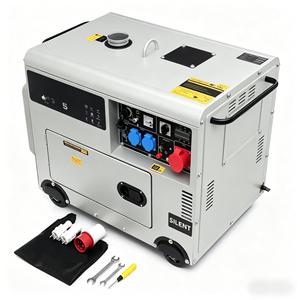 เครื่องกำเนิดไฟฟ้าดีเซลแบบเงียบพิเศษ 3KW 5KW 7KW 8KW 10KW 12KW 18KW 20KW แบบพกพา 50Hz 230V 400V ระบบไฟฟ้าเฟสเดียวและสามเฟส พร้อม ATS สำหรับใช้ในบ้าน - Product Image 1