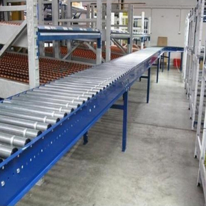 Transportadores de Rodillos de Acero Inoxidable con Recubrimiento de Polvo Epoxi Duradero para Plantas de Fabricación de Caucho y Restaurantes, Ajustables - Product Image 3