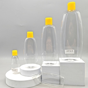 60ml 100ml 200ml 400ml 750ml trong suốt hình bầu dục Pet bóp chai với lật <span class=keywords><strong>Top</strong></span> <span class=keywords><strong>cap</strong></span> dầu gội Lotion chai - Product Image 4