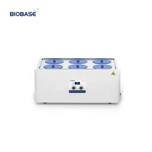 Biobase mandi air termostatik China, 2 baris 6 lubang peralatan instrumen pengujian untuk laboratorium termostatik