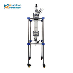 Cam kromatografi kolonu Lab borosilikat 3.3 çerçeve ile cam kromatografik sütun - Product Image 1