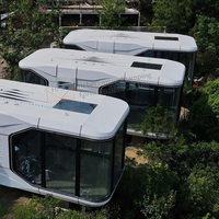 Nouvelle maison préfabriquée de haute qualité Espace Capsule Cabine Hôtel Conteneur Maison Sommeil Pod Extérieur Mobile Petite Maison Capsule de luxe
