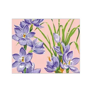 สีอะคริลิค DZ993087 chenistory แบบทำมือโดยชุดภาพวาดตัวเลขสำหรับผู้ใหญ่ดอกไม้ภาพวาดสีน้ำมันบนผ้าใบของขวัญศิลปะบนผนัง