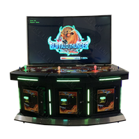 Machine de jeu de table Dragon Slayer 26-en-1, version anglaise, avec cabinet métallique et accepteur de billets, 3/8 places