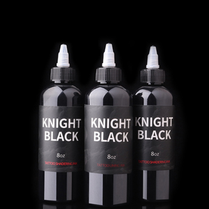 Tinta de Tatuaje Profesional Negra, Pigmento de 30 ml, Color Permanente para Arte Corporal, Equipo de Tatuaje y Suministros de Estudio - Product Image 3