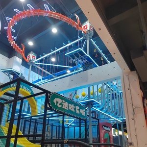 <span class=keywords><strong>HAPPY</strong></span> BABY Parque de Aventuras Interior con Circuito de Cuerdas, Emocionante Circuito de Obstáculos con Cuerdas - Product Image 1