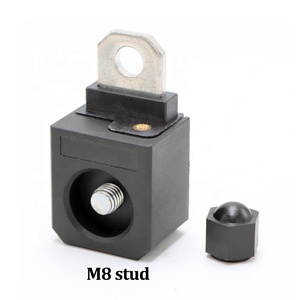 250a טהור נחושת m8 בלוק מחבר נוכחי גבוה עבור מוצר איכות פרימיום ליתיום מוצר - Product Image 3