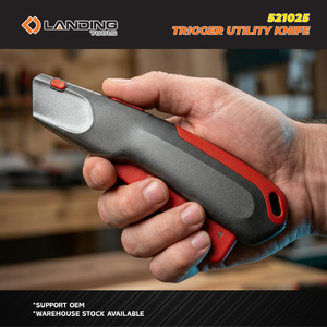 Cuchillo Multiusos 521025, Cortador de Cajas de Alta Resistencia para Logística de Almacén, Hoja de Acero SK5, Mango Ergonómico - Product Image 3