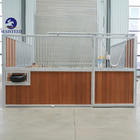 Porte de box pour chevaux galvanisée à chaud, durable, antirouille, pour boxes à chevaux, cloison de stalle robuste pour ferme équine, centre équestre