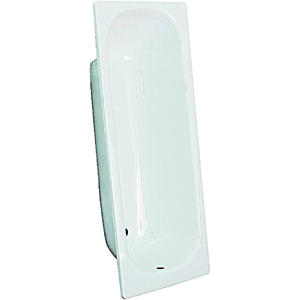 Bain en acier émaillé blanc 120x70 produit d'outil de tournage - Product Image 2