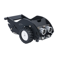 Jouet de voiture intelligente éducatif STEM, kit de robot DIY contrôlé par la voix par l'IA pour enfants, ESP32 pour Arduino, kit de codage