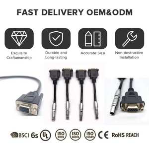 Индивидуальные медицинские кабельные сборки и жгуты проводов с оптоволоконным и коаксиальным кабелем SMA-905 для хирургических светильников и оборудования для визуализации - Product Image 4