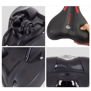 <span class=keywords><strong>Selle</strong></span> de vélo universelle <span class=keywords><strong>pour</strong></span> <span class=keywords><strong>VTT</strong></span> et vélo de route, haute élasticité, douce, épaisse, résistante à l'usure, imperméable - Product Image 5