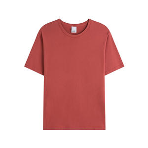 Camiseta Unisex de Manga Corta, Estilo Urbano, Lisa, de Algodón 100%, Ajustada, de Alta Calidad, Nueva, Transpirable, al por Mayor - Product Image 4