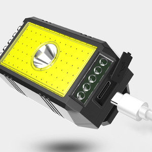 Linterna Frontal LED Recargable de Aleación de Aluminio, 120 Lm, Luz Blanca, para Ciclismo, Pesca, Emergencias y Uso en Exteriores - Product Image 3