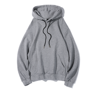 Venta al por mayor de ropa de calle sudaderas con capucha de los hombres de diseño personalizado de algodón grueso sudaderas con capucha de los hombres de peso pesado de gran tamaño pulóver - Product Image 4