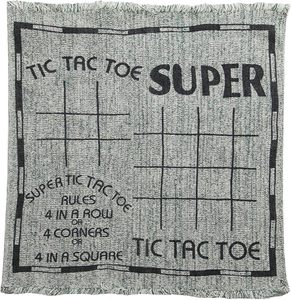 Jumbo Checkers, khổng lồ 3-in-1 Checkers trò chơi bảng Thảm trò chơi thiết lập, 2 người chơi - Product Image 5